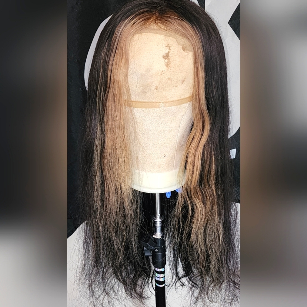 Human hair wig